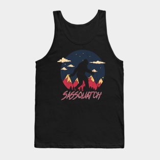 Sassquatch bigfoot Tank Top